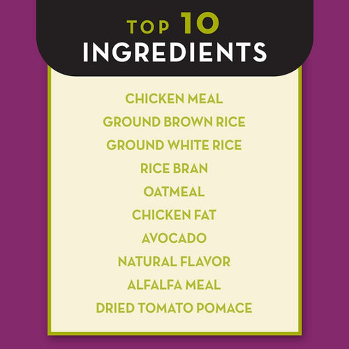 AvoDerm® Weight Support Chicken Meal & Brown Rice Recipe