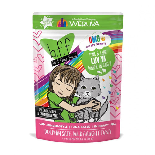 Weruva BFF Tuna & Lamb Luv Ya Recipe Pouches Wet Cat Food