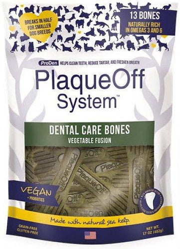 Proden PlaqueOff Dental Vegetable Fusion Dog Bones