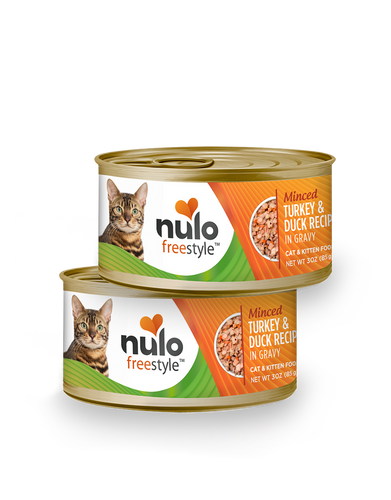 Nulo FreeStyle Minced Turkey & Duck Recipe in Gravy Cat & Kitten Food