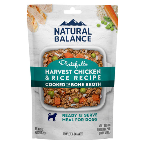 Natural Balance Platefulls Harvest Chicken & Rice Recipe Wet Dog Food