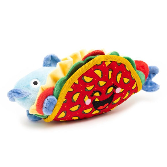 The Worthy Dog Fish Taco Dog Toy