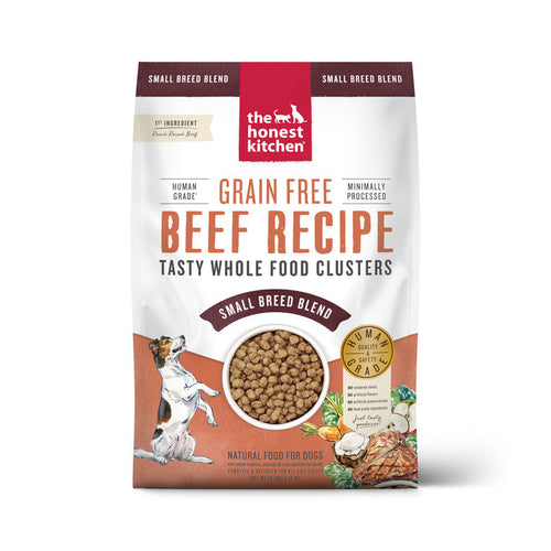 The Honest Kitchen Grain Free Beef Clusters For Small Breeds Dry Dog Food