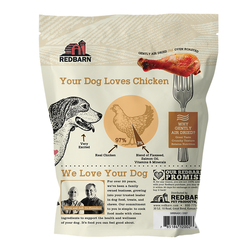 Redbarn Air Dried Chicken Recipe Dog Food