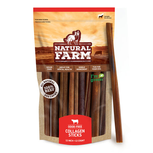 Natural Farm Beef Collagen Sticks