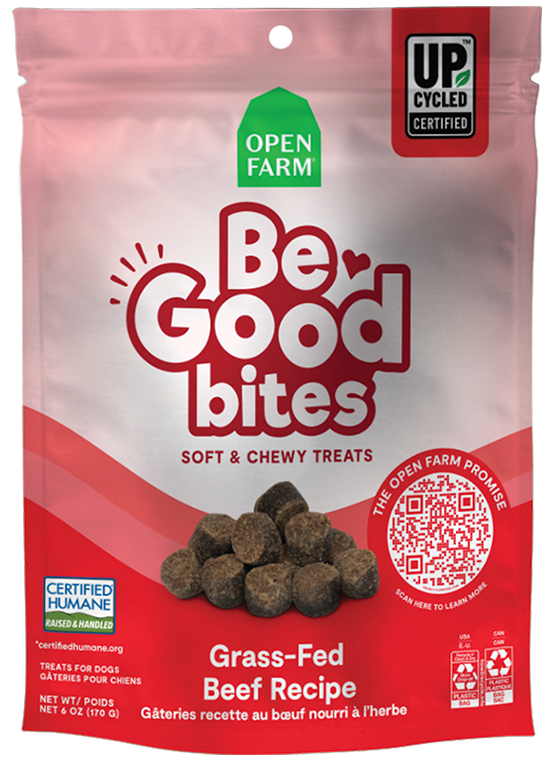 Open Farm Be Good Bites Grass-Fed Beef Treats