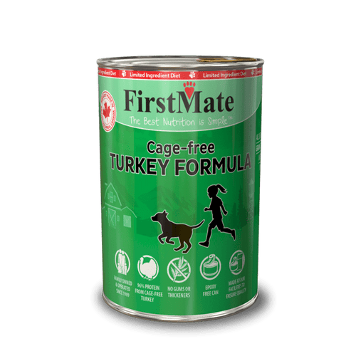 FirstMate Pet Foods Limited Ingredient Cage Free Turkey Formula for Dogs