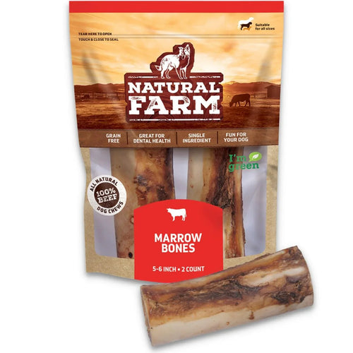 Natural Farm Beef Marrow Dog Bones Dog Treats