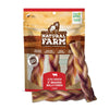 Natural Farm Braided Bully Cheek Sticks