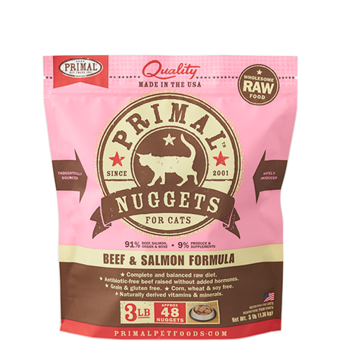 Primal Pet Foods Feline Raw Frozen Nuggets