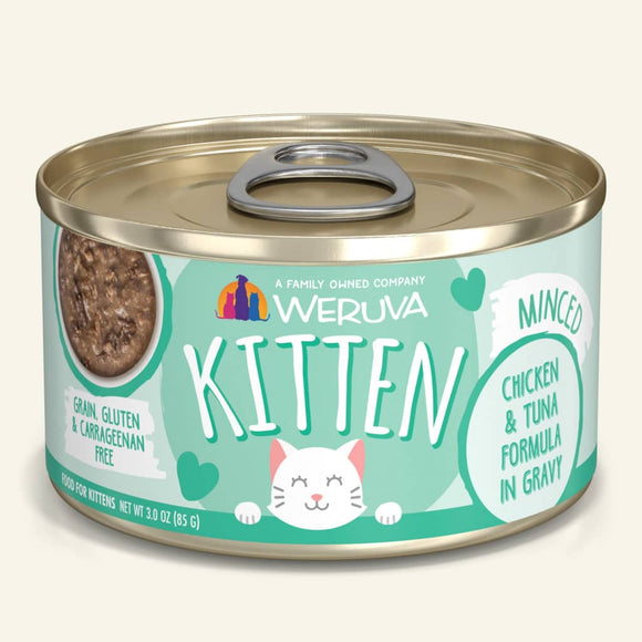 Weruva Kitten, Chicken & Tuna Formula in Gravy