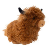 Tall Tails Highland Cow with Squeaker Dog Toy