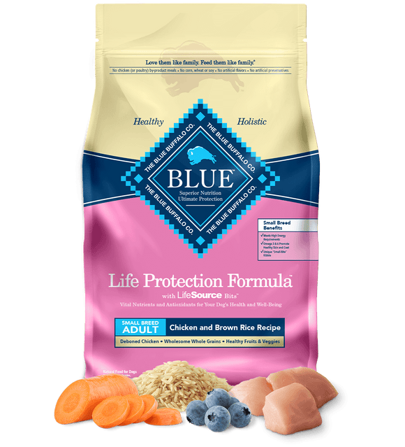 Blue Buffalo Life Protection Formula™ Chicken and Brown Rice Recipe Small Breed Adult Dog Food