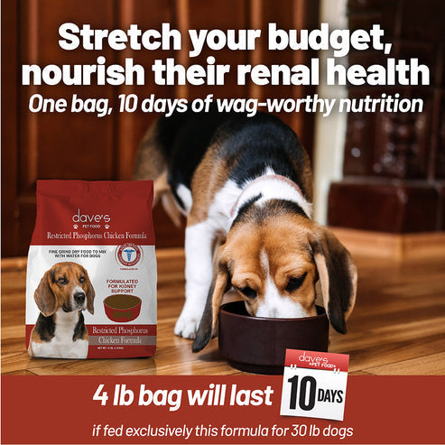 Dave's Restricted Phosphorus Crumbles Dog Food
