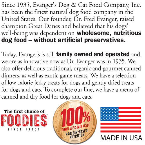 Evanger's Grain-Free Meat Lover’s Medley with Rabbit Dry Dog Food