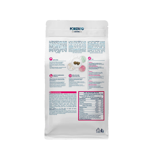 Forza10 Intestinal Dry Cat Food for Sensitive Stomachs & Digestive Support, Fish Flavor