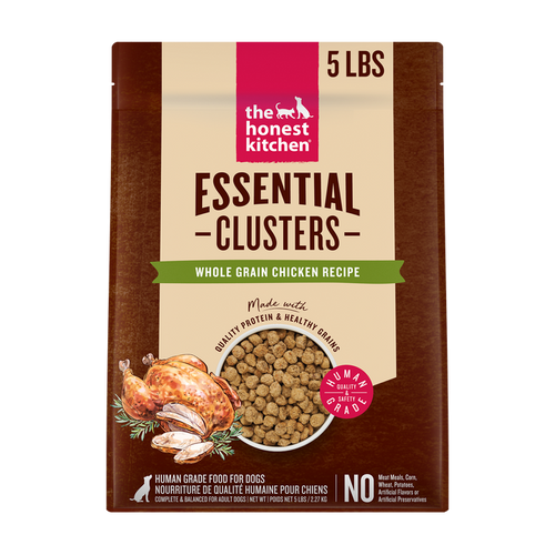 The Honest Kitchen Whole Grain Chicken Essential Clusters Dry Dog Food