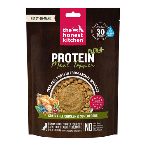 The Honest Kitchen Protein Plus Grain Free Chicken with Superfoods Topper